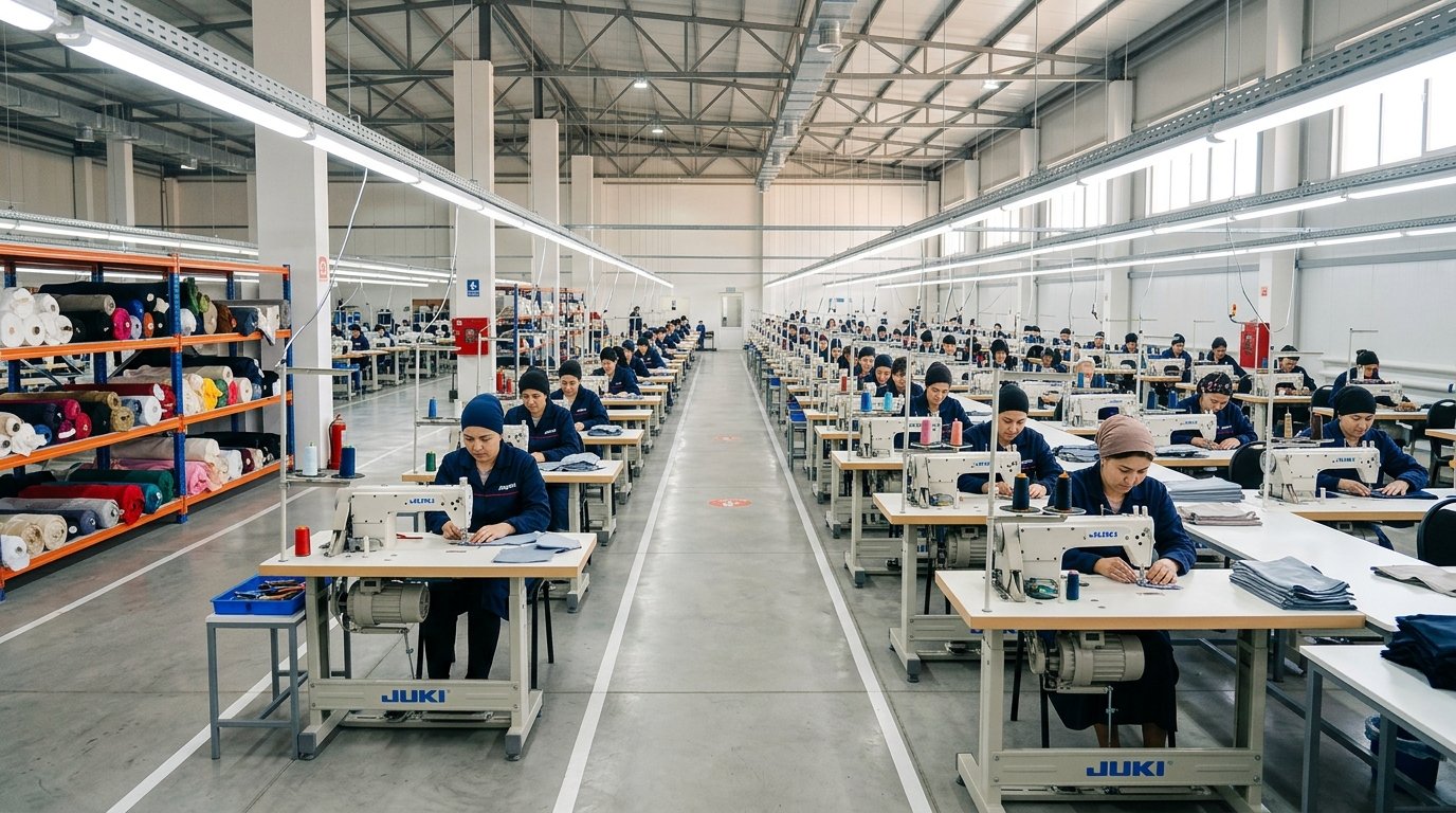Textile Factory Workplace